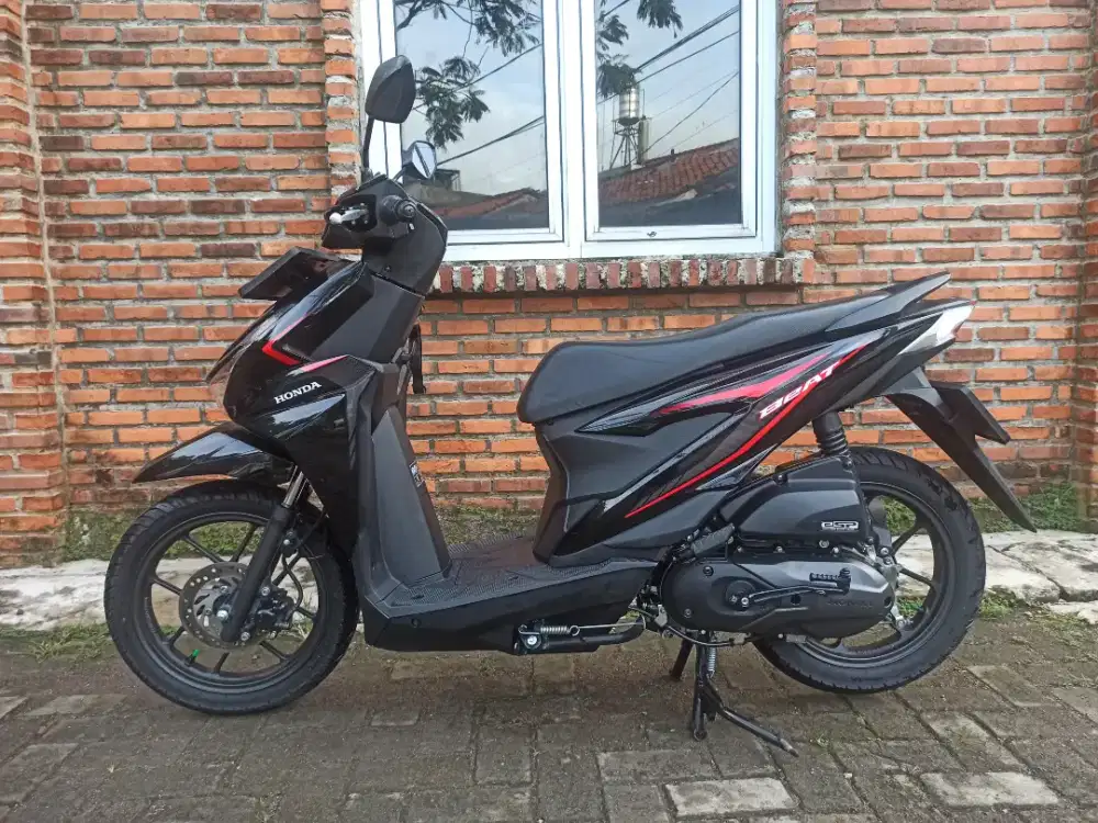 Honda Beat Deluxe CBS Alarm New 2025 Km Low Mulus Pajak On