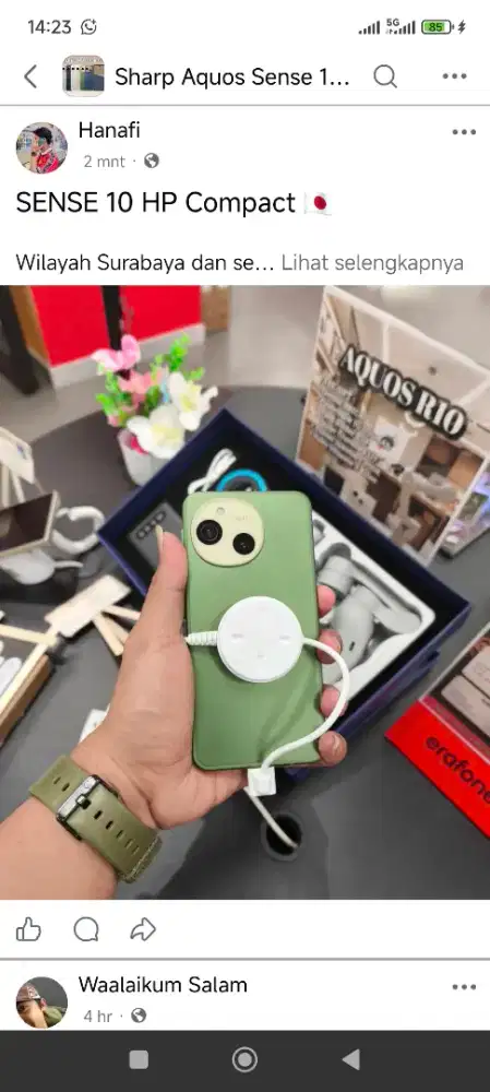 AQUOS SENSE 10 HP COMPACT PALING TERJANGKAU