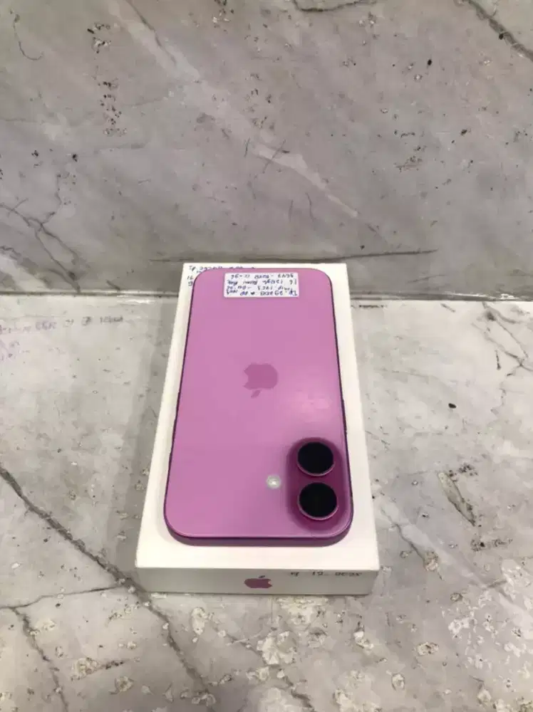 Di jual HP IPHONE 16 PINK TITANIUM 128GB