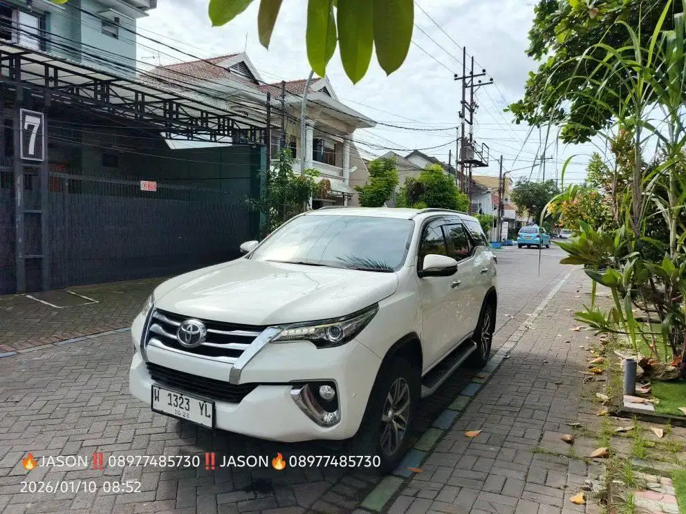 FORTUNER VRZ 2.4 MATIC DIESEL 2018‼️KM 84  RIBU ISTIMEWAH
