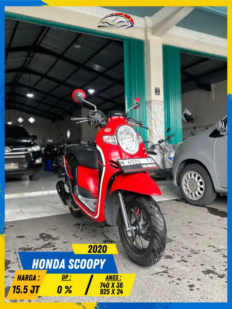 HONDA SCOOPY 2020 MESIN AMAN BOLOH HIKMAH MOTOR KEPUH MALANG