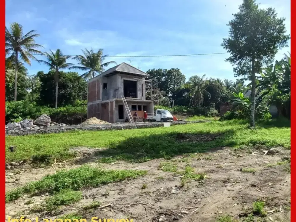 Tanah Sleman Gamping Jogja Siap Balik Nama SHM Ready