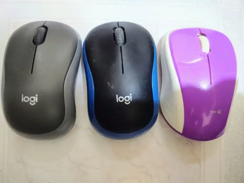 3 mouse wireless bekas murah aja