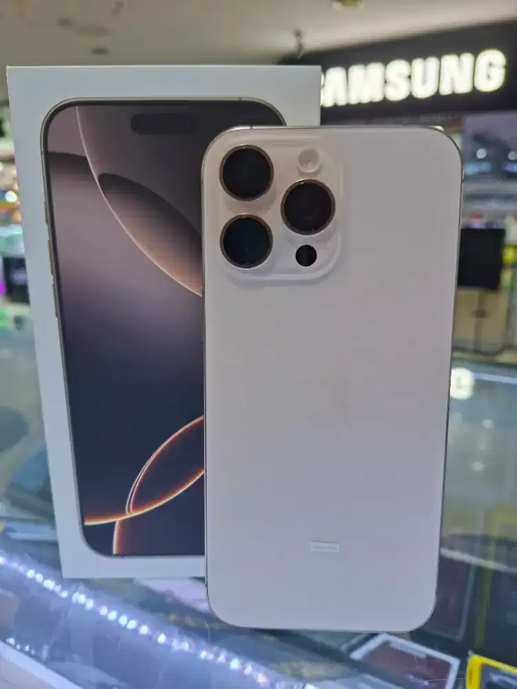 Iphone 16 pro max 256gb ibox sampai juni 2026