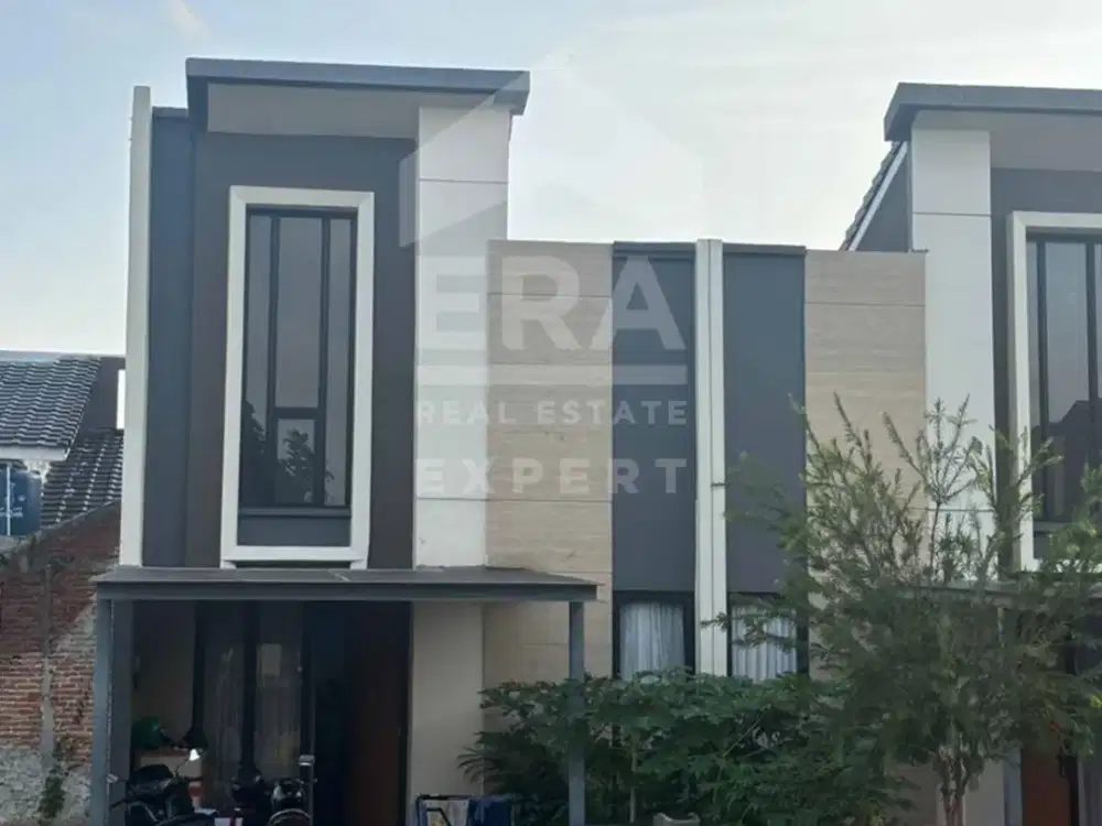 Rumah Cantik Dijual dalam Cluster View Taman di Grand Duta City, Bekasi.