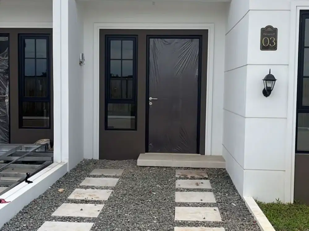 rumah bangunan baru di podomoro dengan 2 kamar dekat sekolah dan stt telkom