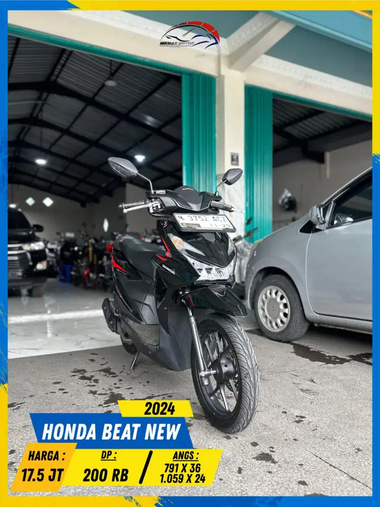 HONDA BEAT NEW 2024 BARANG CIAMIK MASZEHH HIKMAH MOTOR KEPUH MALANG