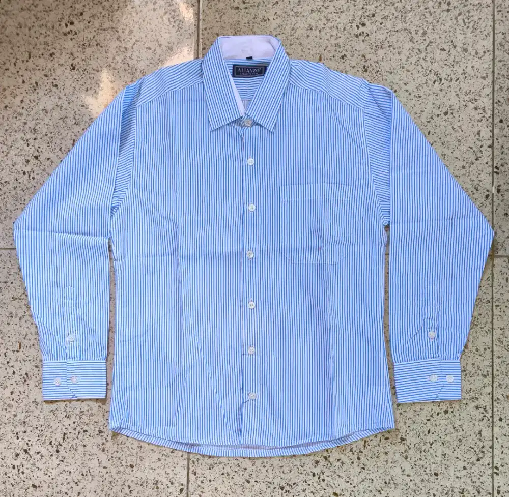 Kemeja Panjang Stripe