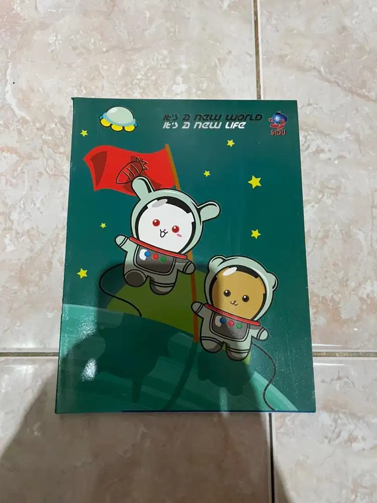 buku tulis planet anak