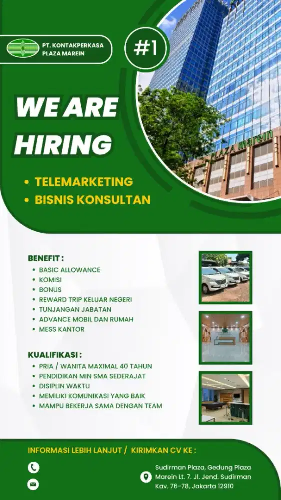 LOKER SE-JABODETABEK GRATIS