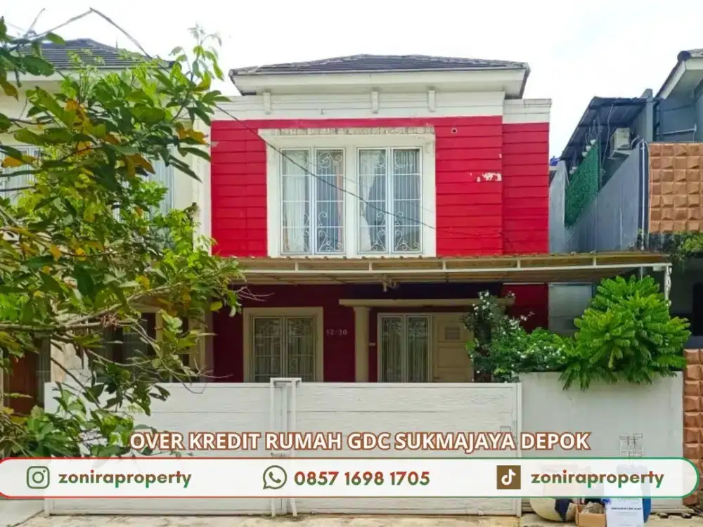 Jual OVER KREDIT Rumah GDC Depok New Anggrek 10 Menit ke Tol Margonda