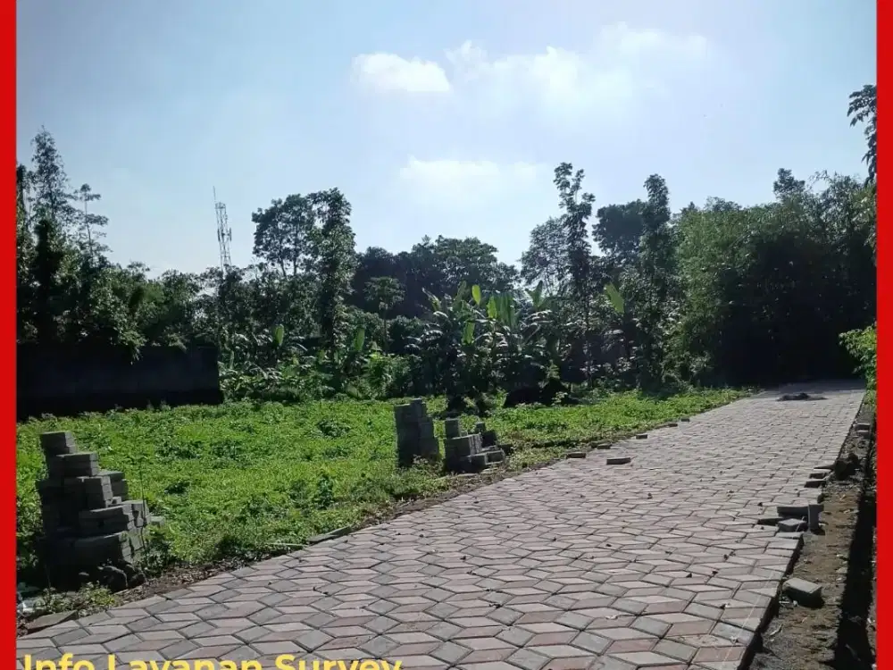 Tanah Jogja Strategis Area Kampus UII Kaliurang Sleman