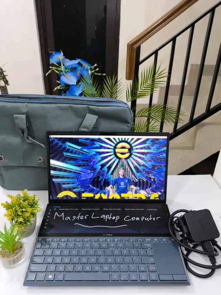 Laptop Dual Screen Asus Zenbook Duo Core i7 RAM 16GB/SSD 1TB NVIDIA