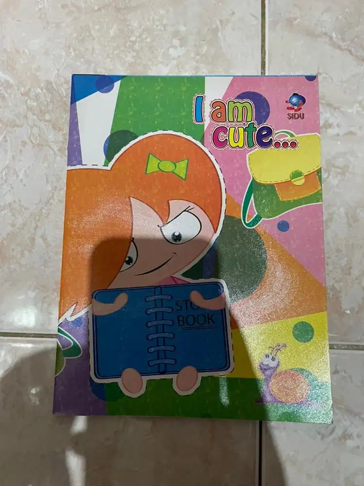 buku tulis kartun anak