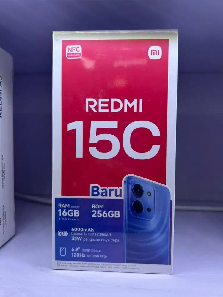 MSI REDMI 15C RAM 8/256GB BARU GARANSI RESMI