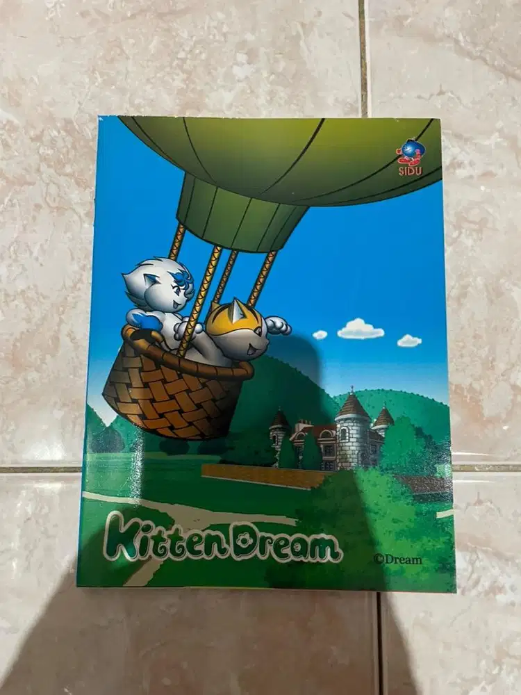 buku tulis kitten dream