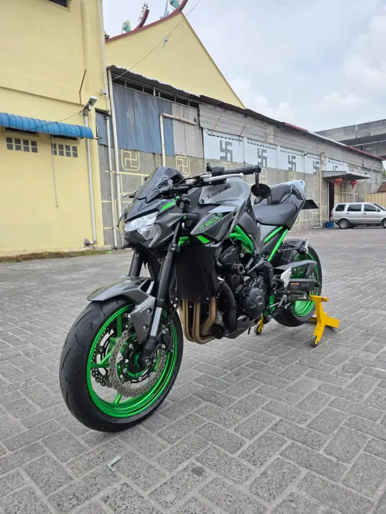 Kawasaki Z900 Facelift Grey 2024