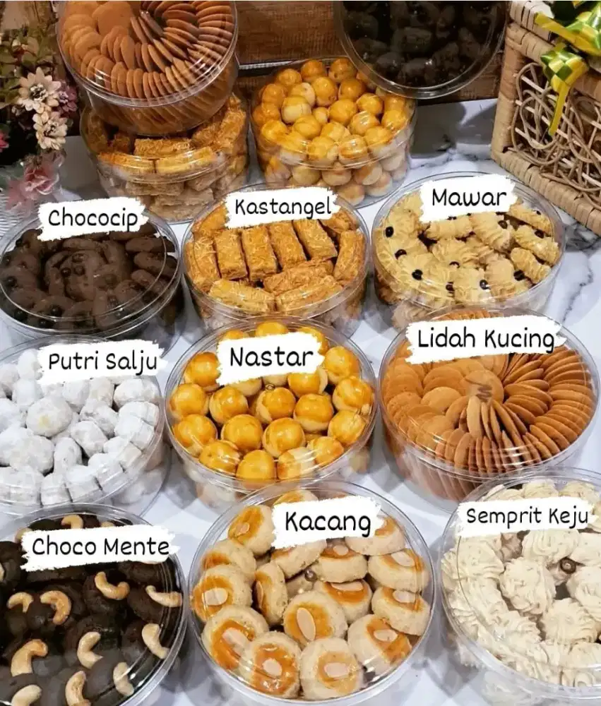 Kue kering nastar kastengel hp lebaran