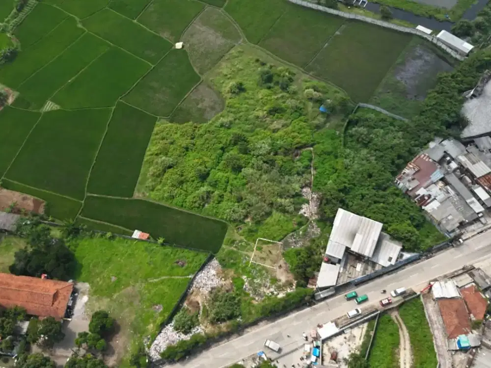 Jual tanah SHM. Lokasi : Jalan Raya Nanjung. Desa: Lagadar. Kecamatan: Margaasih