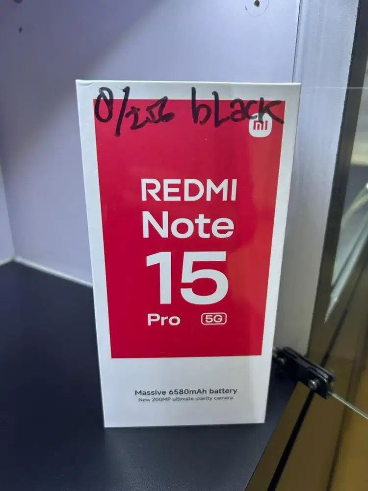 MSI REDMI NOTE 15 PRO 5G RAM 8/256GB BARU GARANSI RESMI 15 BULAN