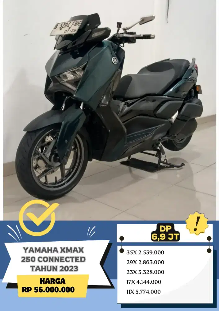 READY YAMAHA XMAX 250 CONNECTED TAHUN 2023