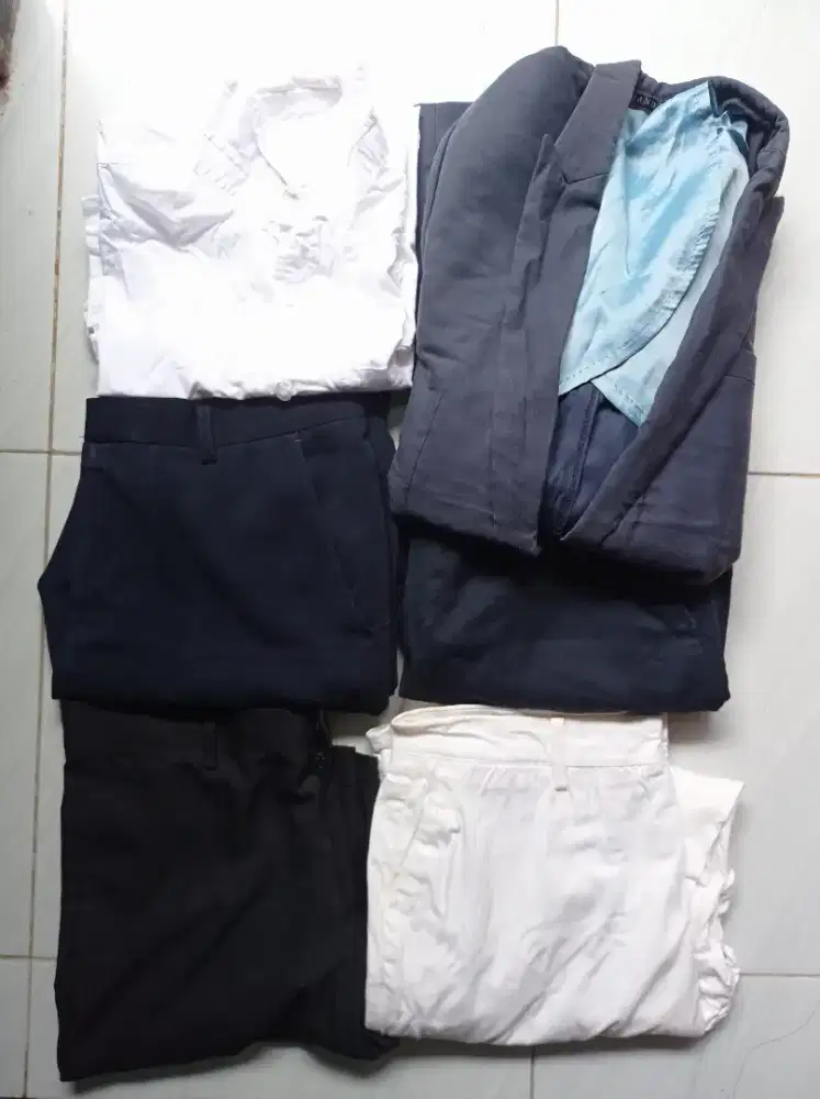 Jual borongan celana formal jas & kemeja original