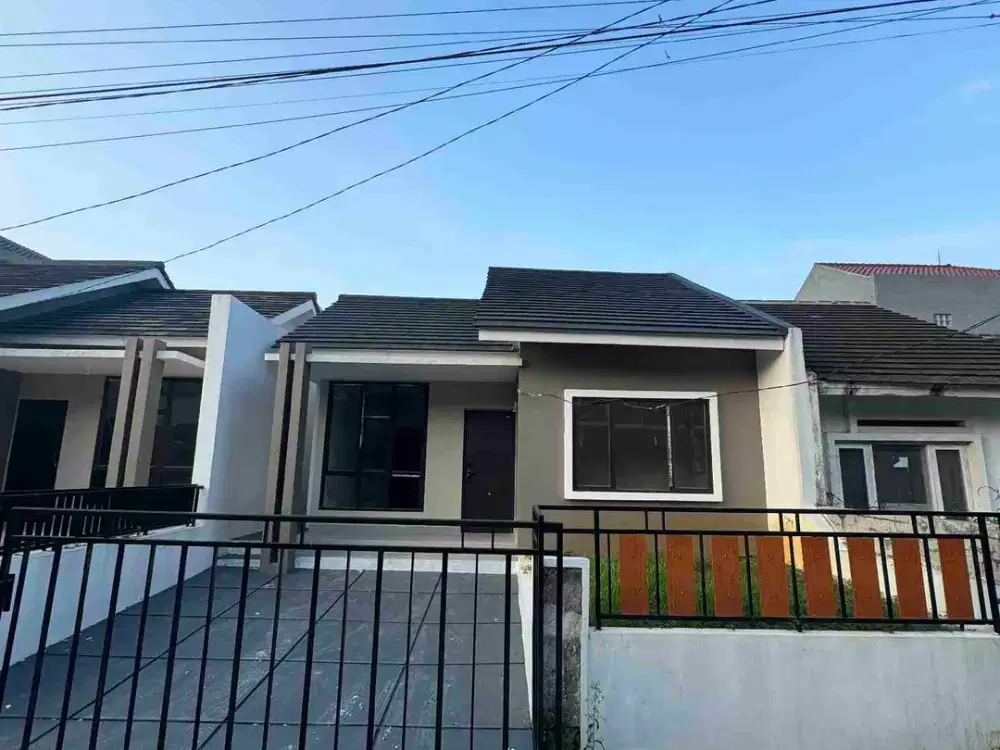 rumah Baru full bata merah tanah luas harga paling terjangkau
