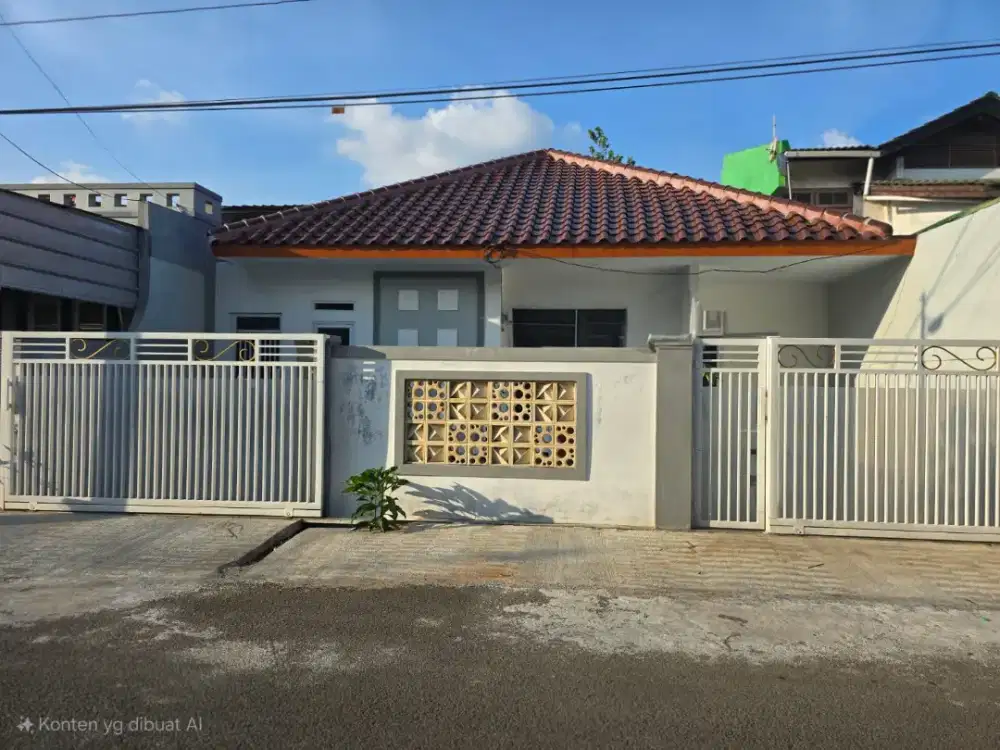 Dijual rumah baru di Pulo gebang permai Jaktim