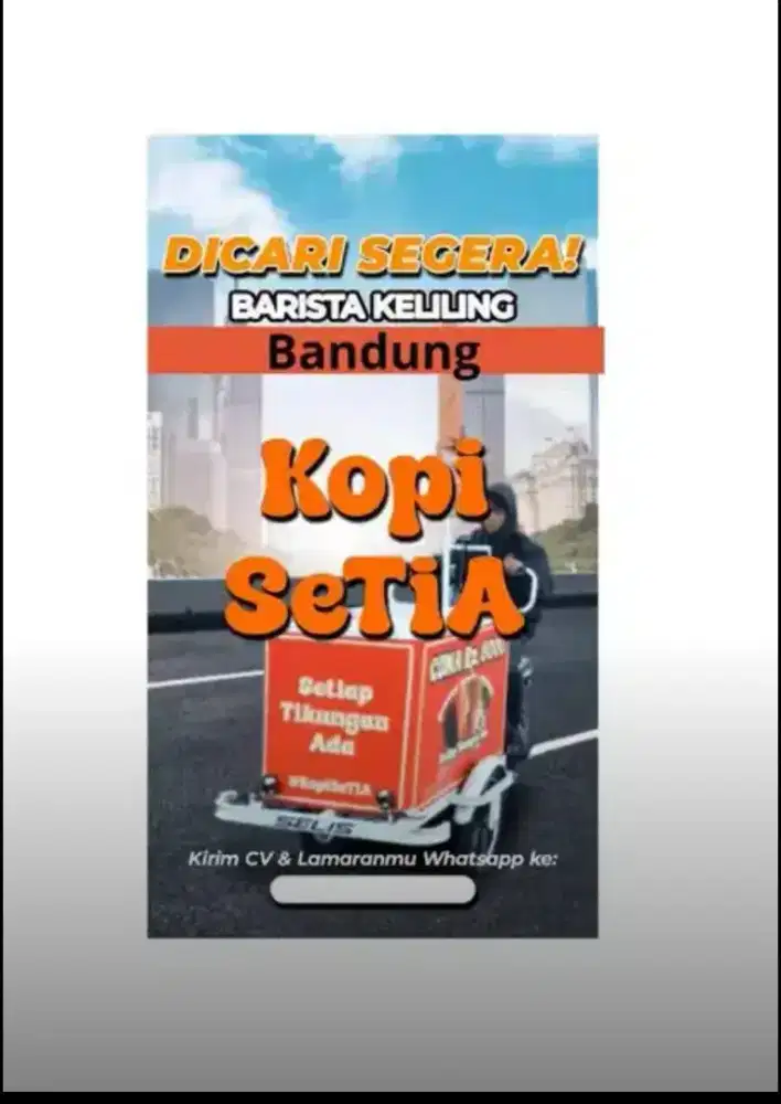 Penjual kopi keliling