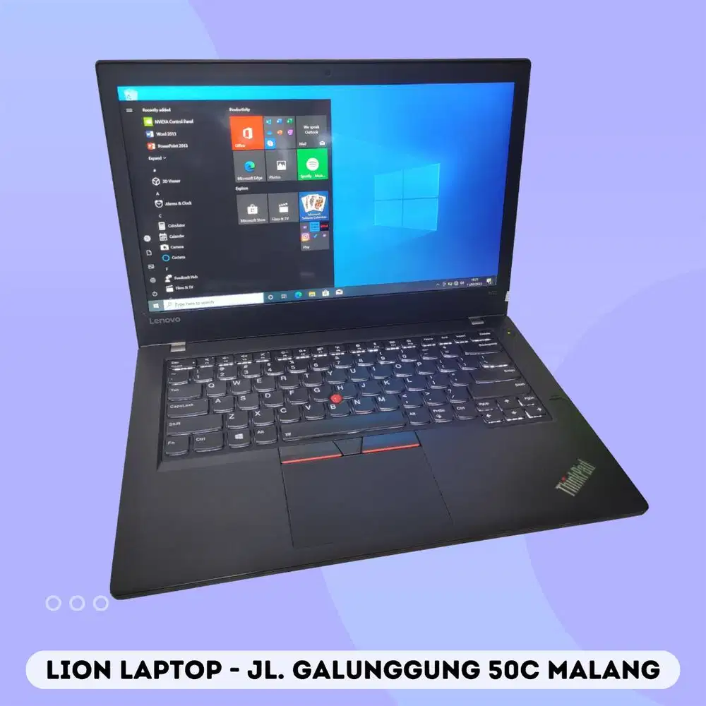 RAM 8GB SSD 256GB i5 Touchscreen Lenovo Thinkpad T470 [03|03]