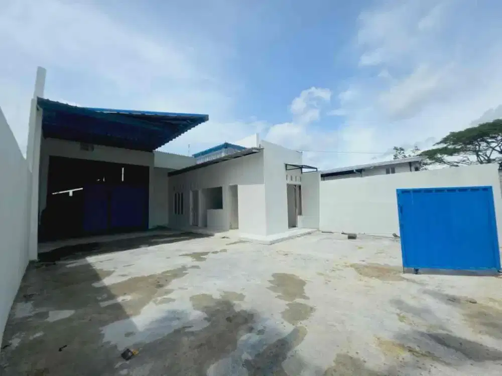 Gudang Baru Siap Pakai akses jalan raya Wonosari