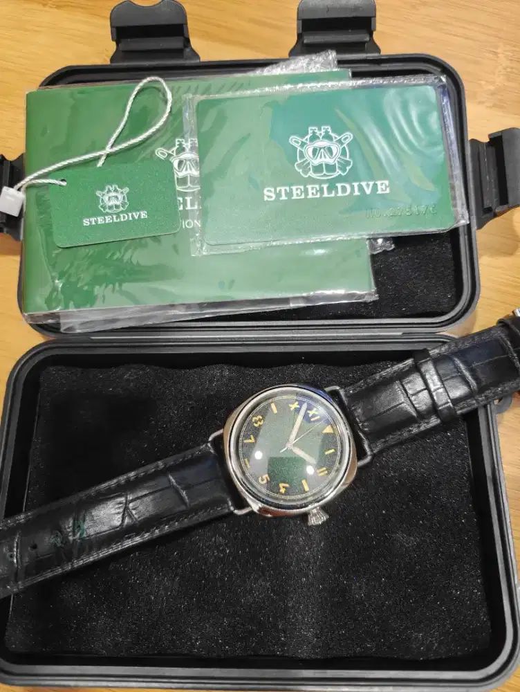 Steeldive sf760 panerai california dial seiko nh35