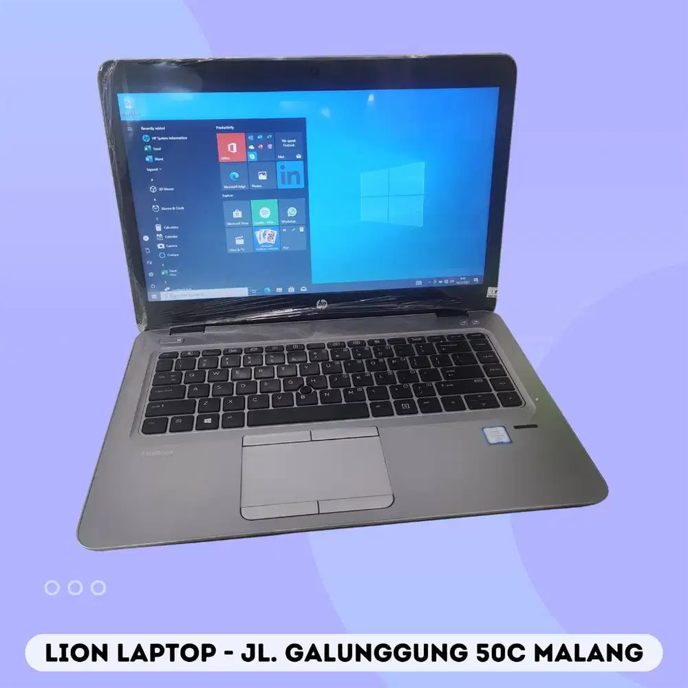 Core i5 RAM 8GB Murah SSD 258GB HP Elitebook 840 G3 [03|03]