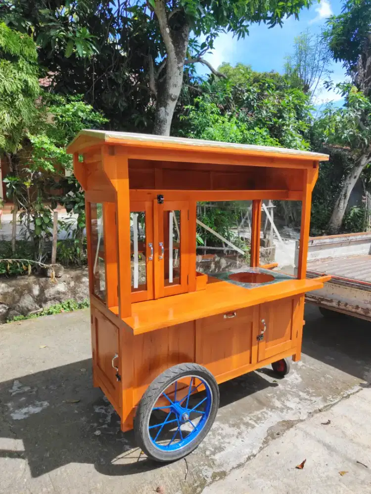 Jual Gerobak Angkringan, Bakso, Mie Ayam, Bubur, Sate, Soto, Pecel dll