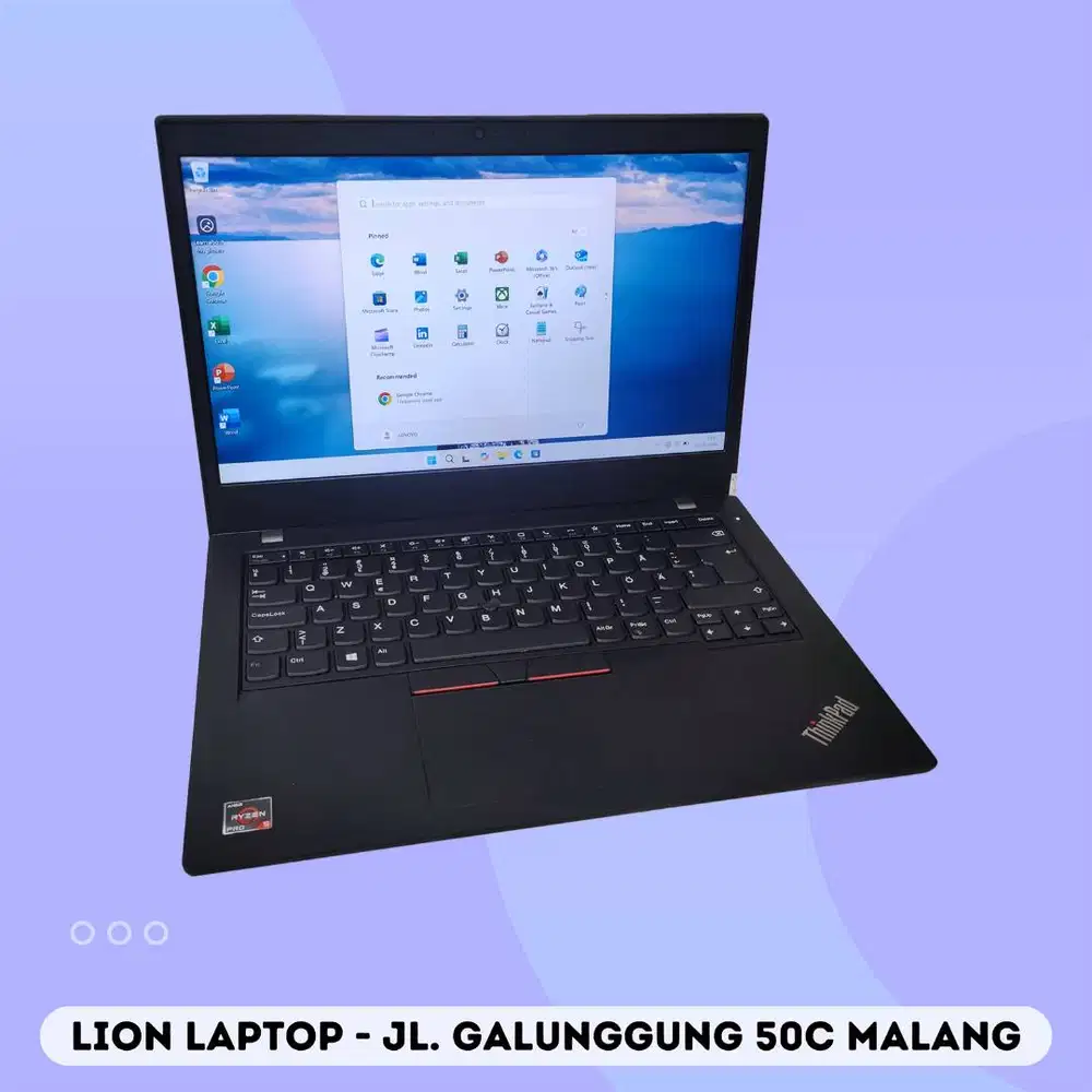 Gaming/Editing AMD Ryzen 5 PRO 8/256 MULUS Lenovo Thinkpad L14 [03|03]