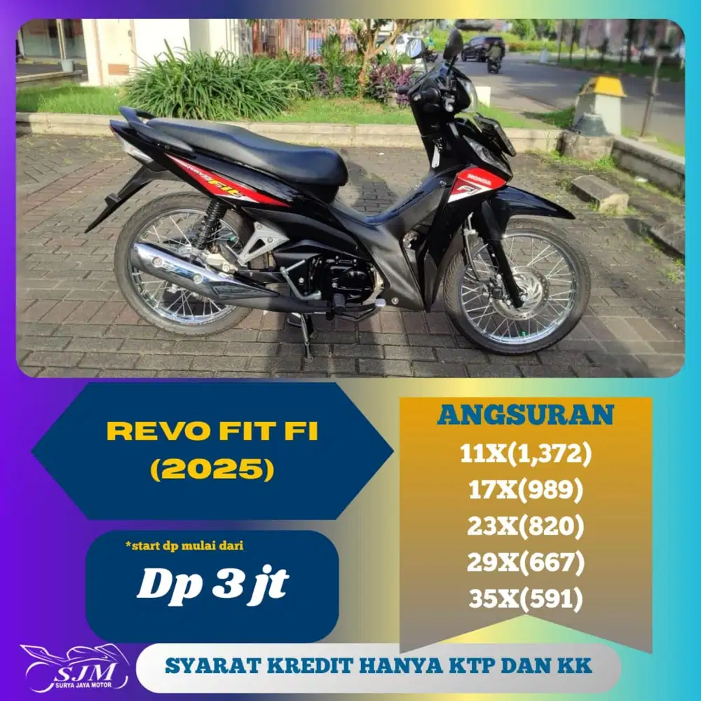 HONDA REVO FIT 2025 SIAP PAKAI