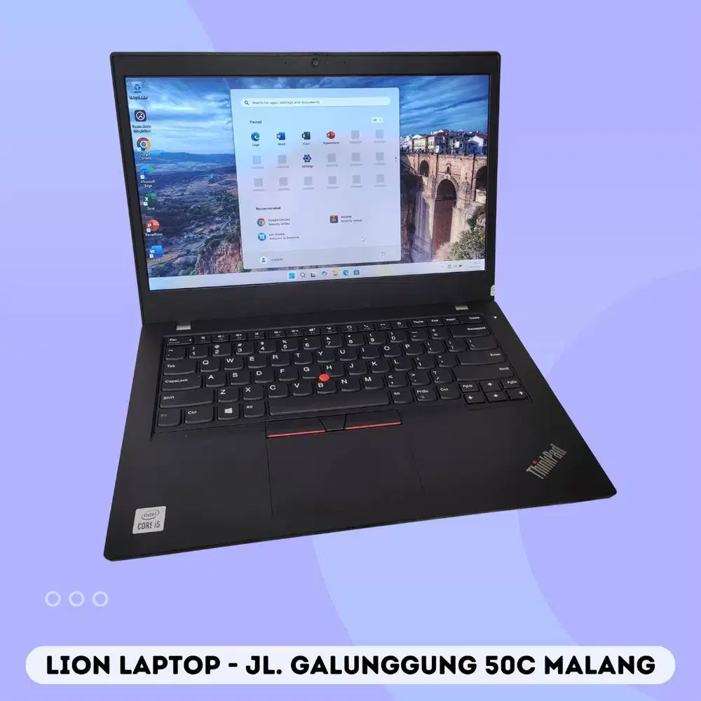 i5 Gen 10 Murah RAM 8GB SSD 256GB Lenovo Thinkpad L14 [03|03]