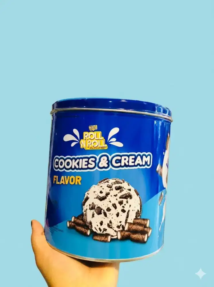 Cookies cream kaleng