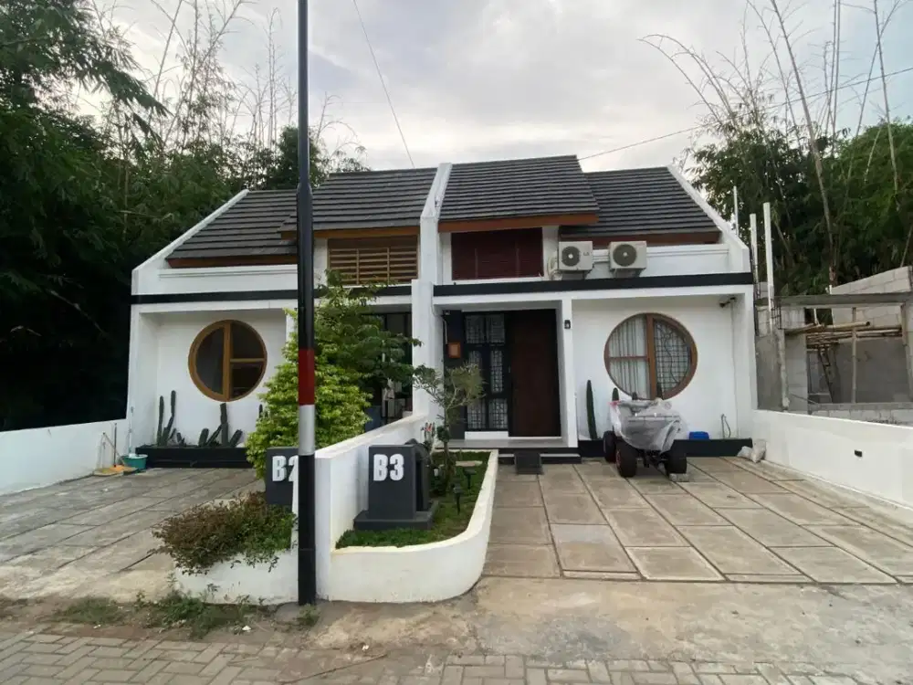 Rumah Murah di Jogja Gaya Jepang Ada Taman Bermain Area Exit Tol Sentolo