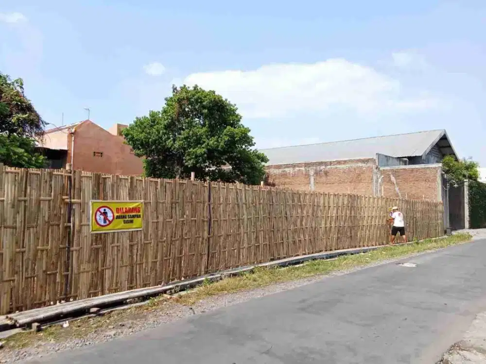 Tanah Luas 578m² Siap Bangun Strategis di Gentan Skh