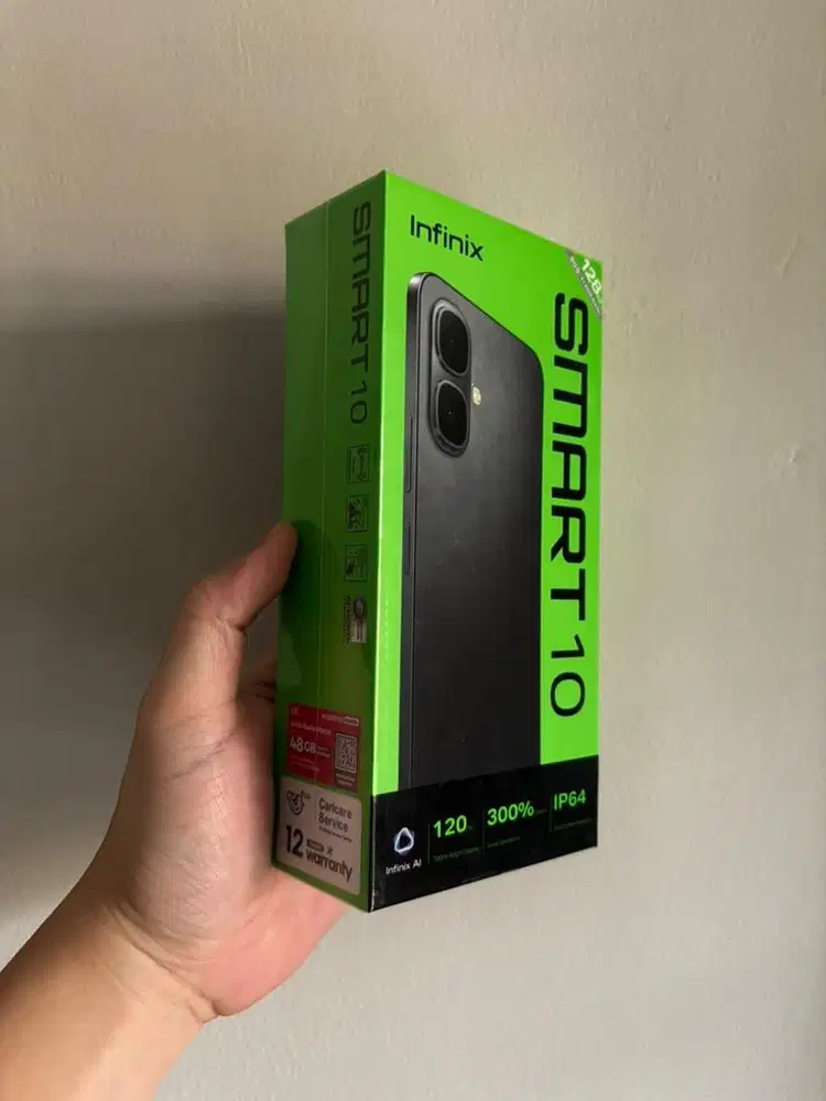 {BARU} Infinix Smart 10 4/128, SEGEL Garansi Resmi, Bisa COD