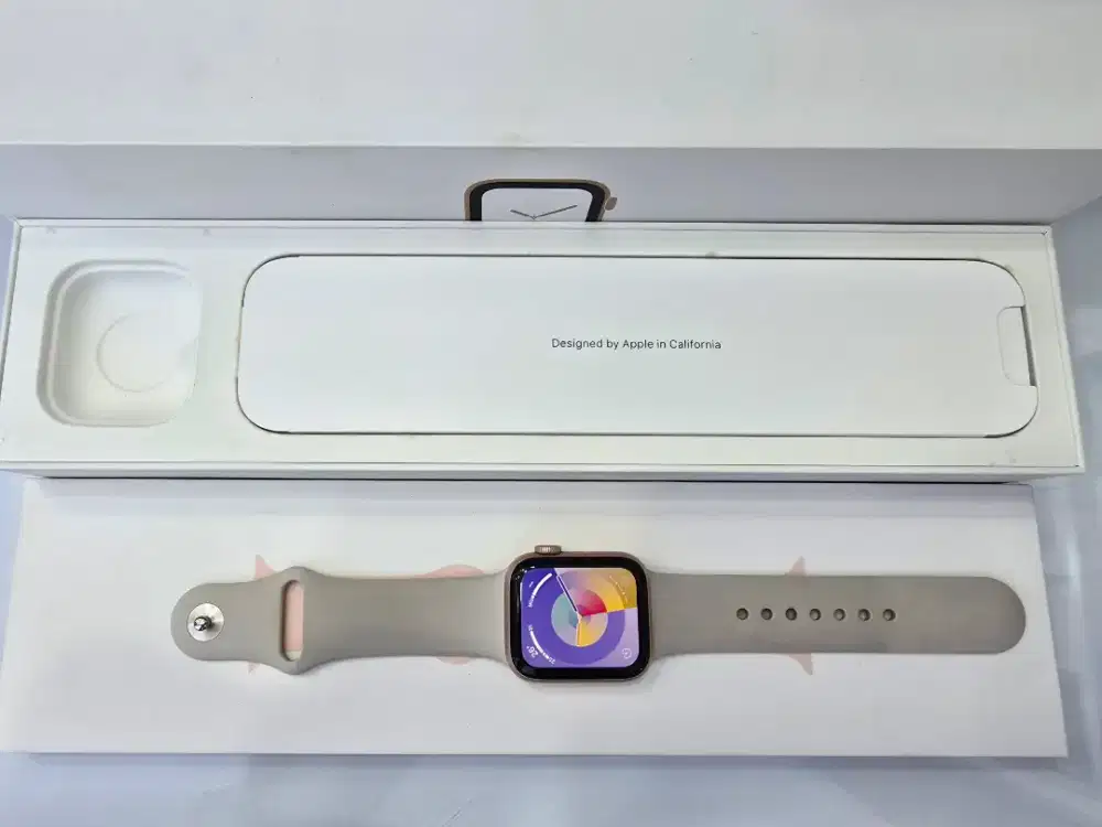 Apple Watch series 4 40mm Pink Gold Ex Garansi resmi Apple -MasterCom
