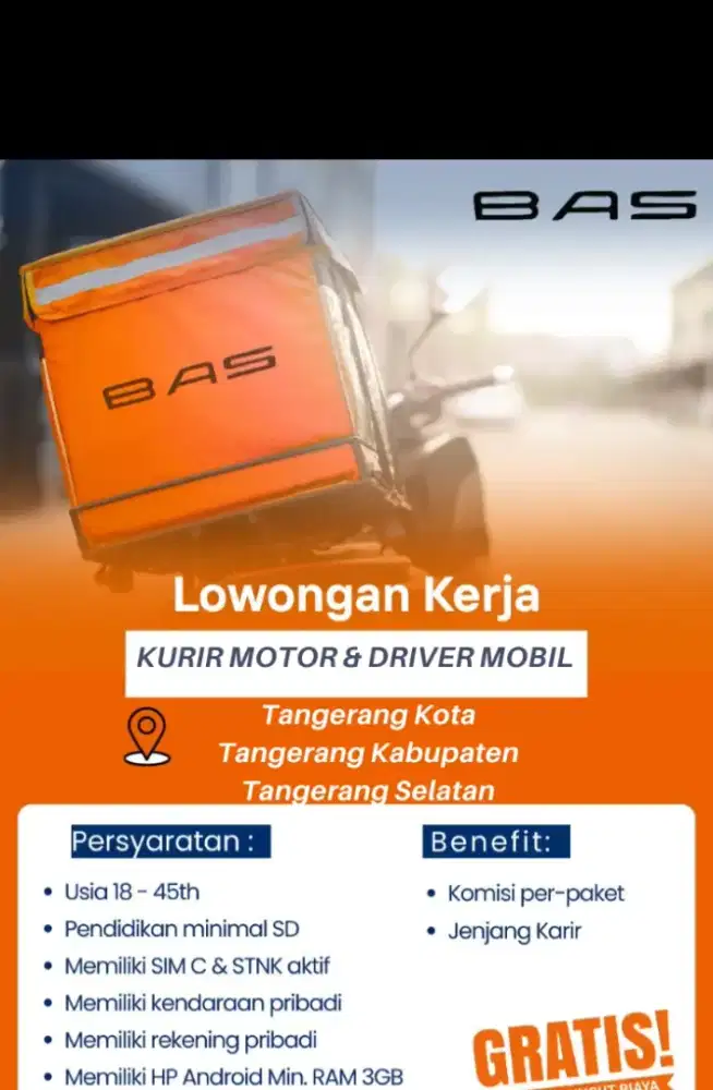 Lowongan Kerja Kurir ShopeeXpress