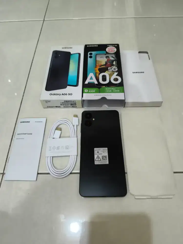 Samsung A06 5G 6/128 hitam sein