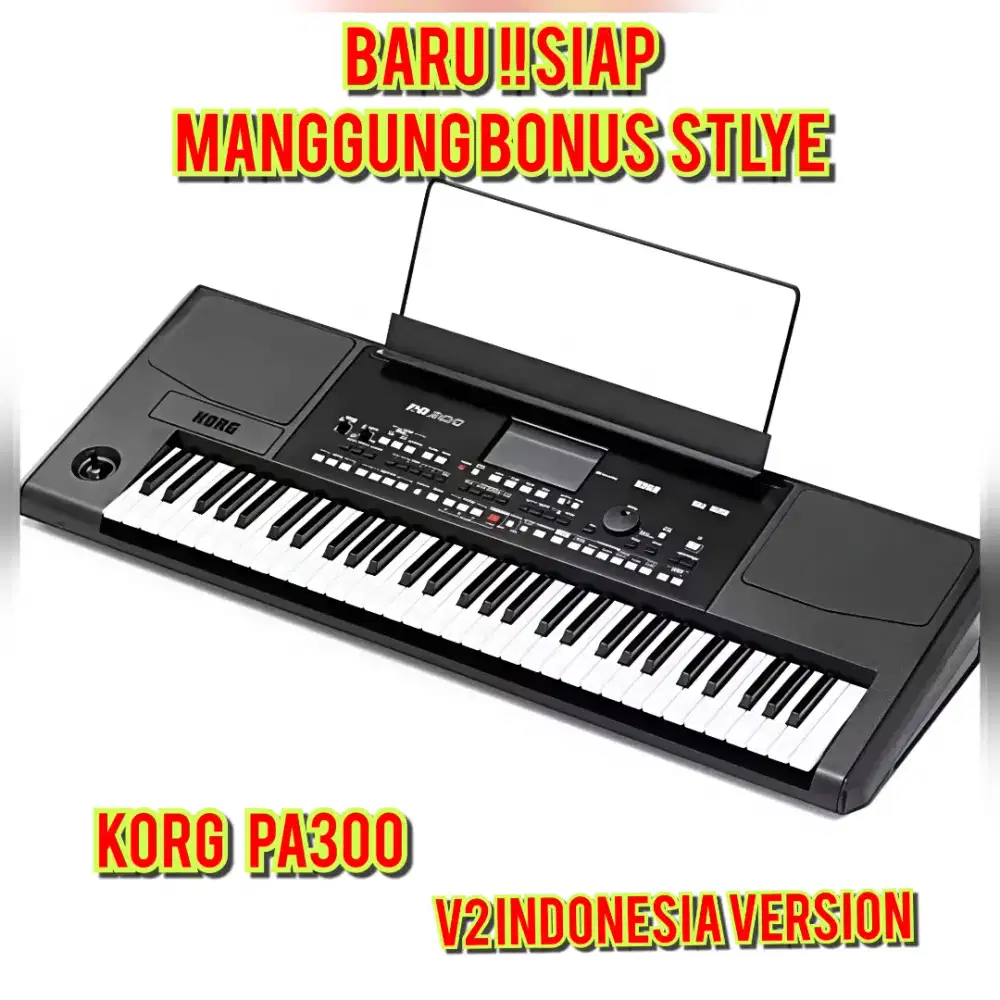 KORG pa 300 v2 Indonesia version