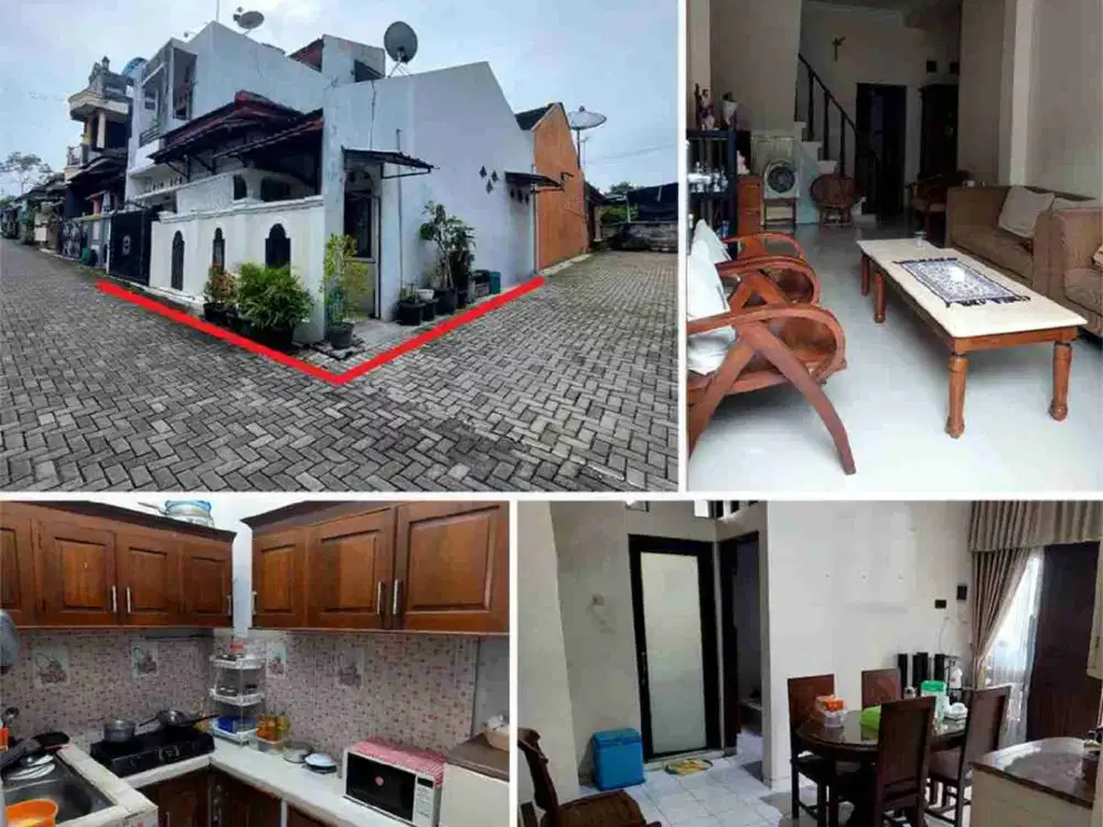 Rumah dijual siap huni, nyaman, tenang, lokasi strategis, dkt jln utama, bebas banjir