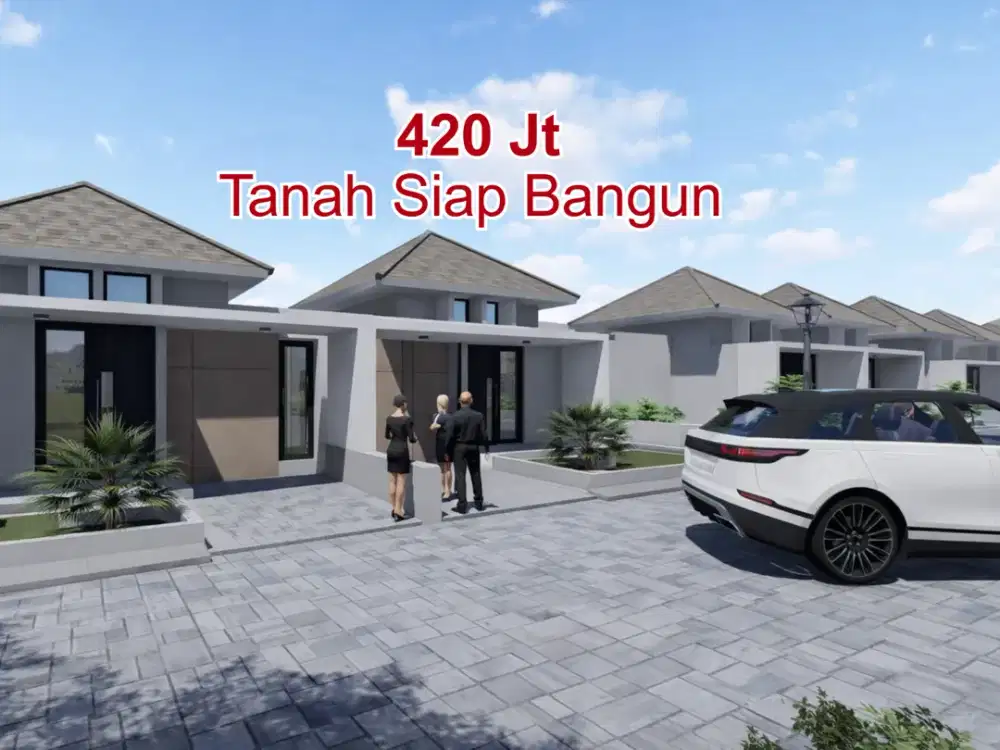 Dekat Pemda Sleman Jalan Magelang, Tanah SHM Siap Bangun