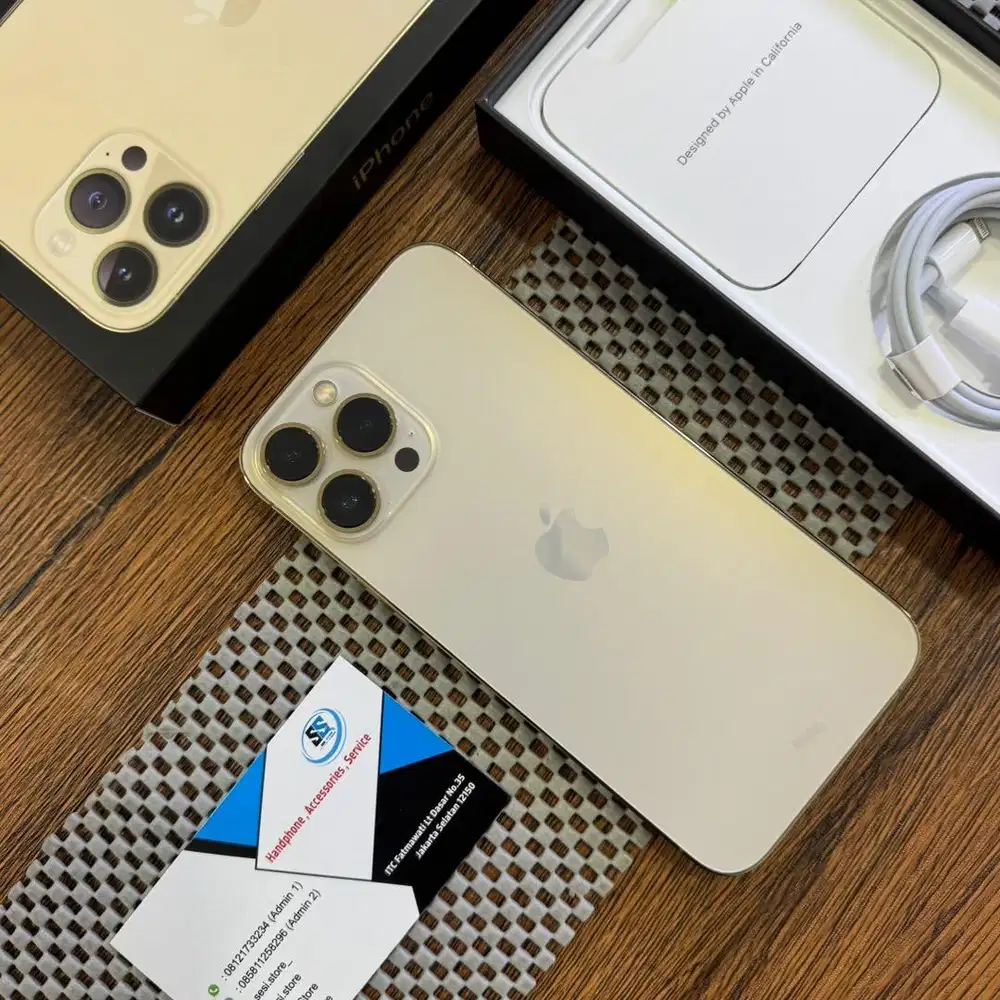 iPhone 13 promax 256gb Gold iBox Dijual cepat !!!