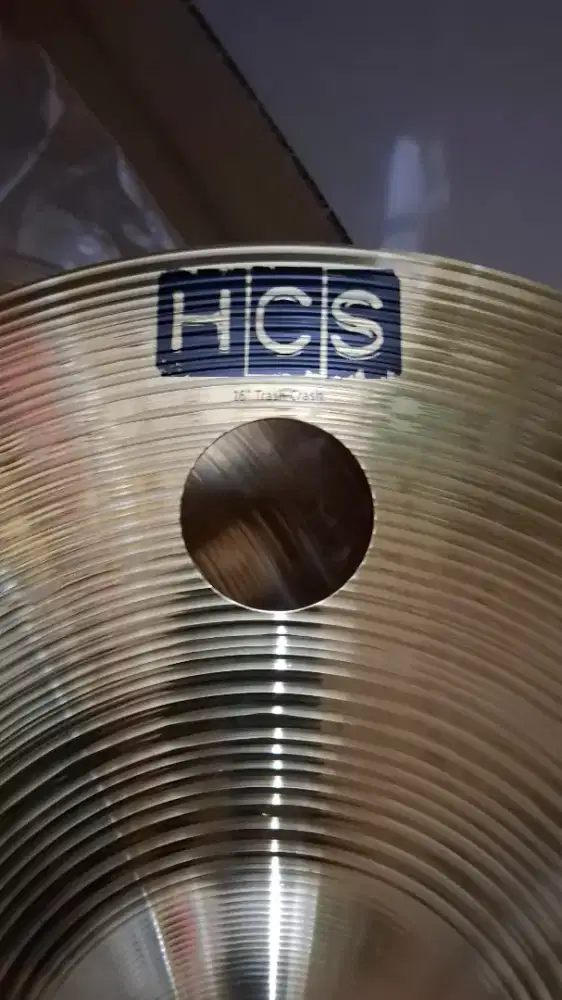 Cymbal Meinl HCS trash crash 16inch sonor ycamaha pearl mapex