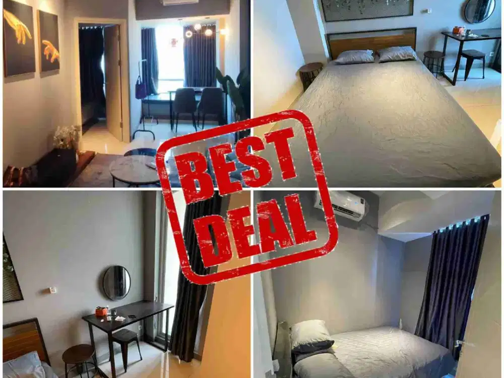 FULL FURNISH BAGUS, Apartemen Benson 2 BR Dkt Anderson